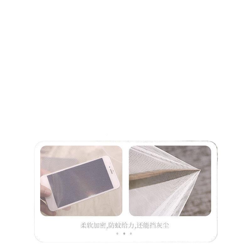 宫廷落地蚊帐1家用卧室2025门新款支杆加粗加厚文三老式开架防尘