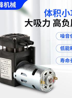 2空24170V微输型真泵12V24V型气体传小气泵按摩仪器负压泵厂家现