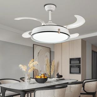 全光谱餐厅风扇776灯22新款 大饭风力客厅5高端大气厅一体隐形0吊