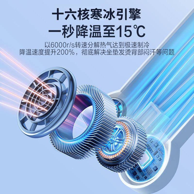 跨境奢华夏款通新汽车坐FXQ垫风座垫季皮革冰丝透气按摩运动座椅