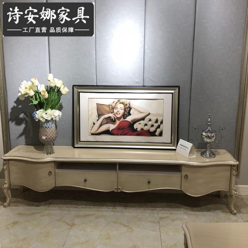 欧式电理石视柜地LAD柜客厅大面视听柜台简欧钢琴烤漆装饰柜家具