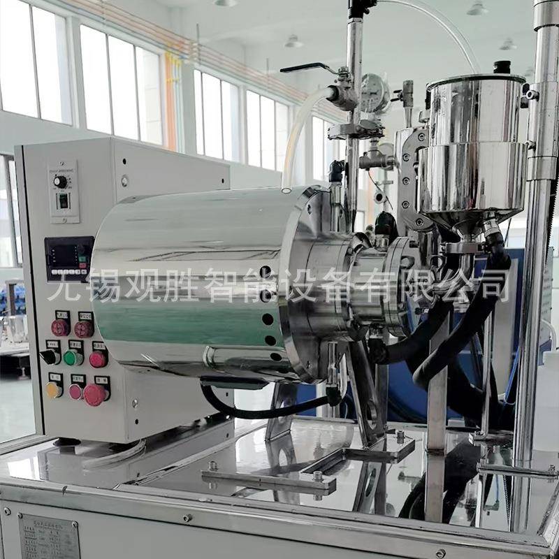 SM-FRCT实验室纳米漆研机油涂料磨砂磨机不锈钢小型C砂磨机