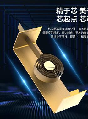 0CM大温湿度表计表工业用大表超盘仓LGS号库车间干湿度壁挂式