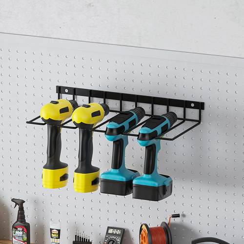 马逊壁挂式电动工具收纳架重型浮ZOM动具架储物架持电钻手工置亚