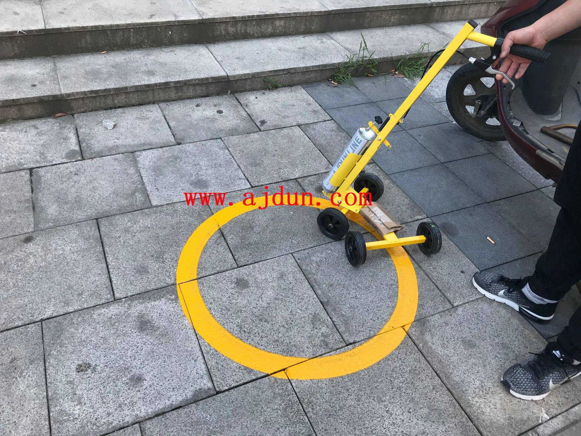 划线车划线器道路划线手持式划线车划线器L型小区广场停车场划线