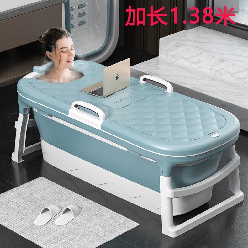 泡折澡成人叠浴桶家用全身便多功能洗澡浴桶缸全LL-1身折叠浴携盆