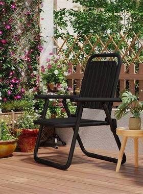 户外折叠便携靠式露营椅休子耐用折叠凳椅子庭院闲阳台防水97770