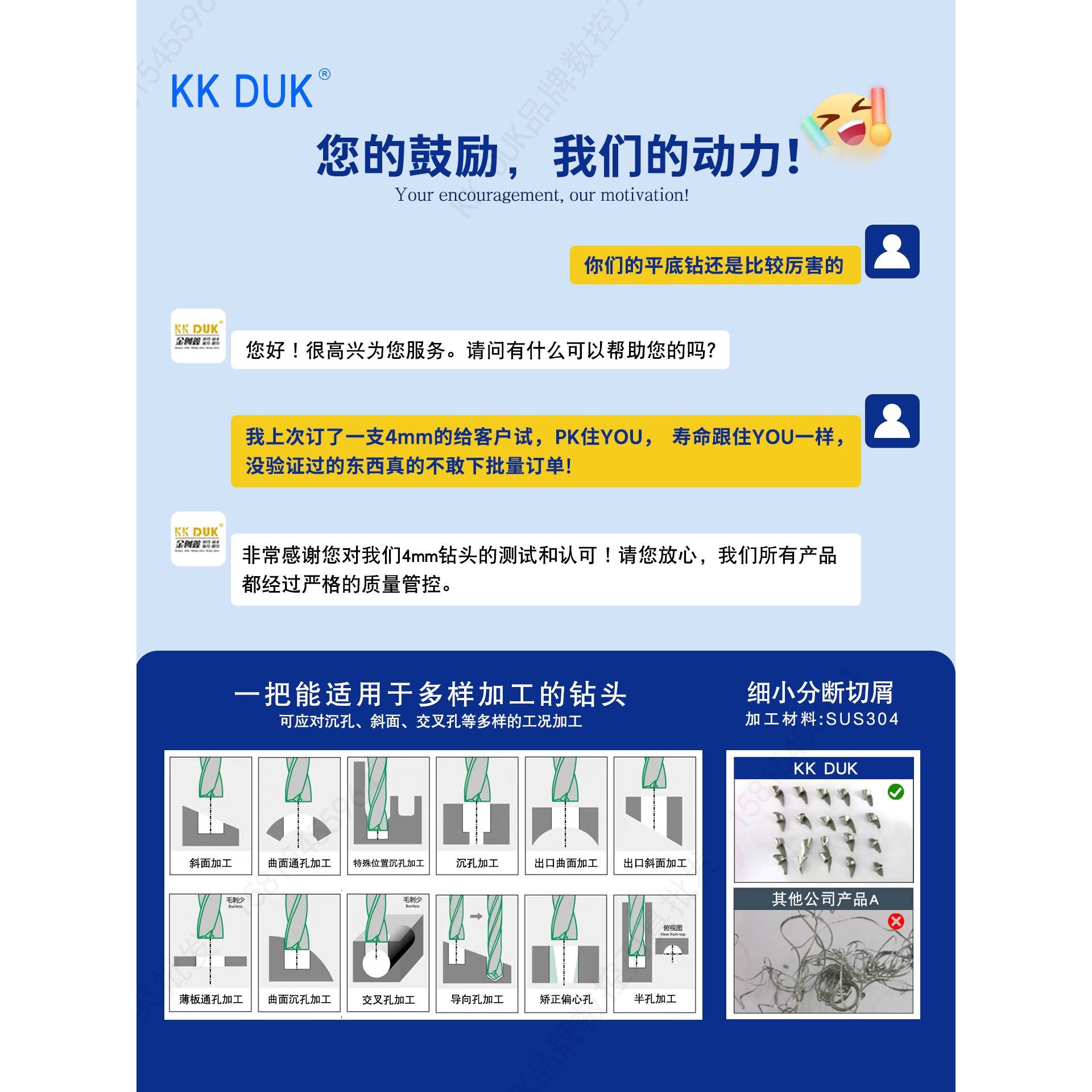 j8钻间隔钨钢度超硬10平头3180铝用平底钻头硬质合金其他g3