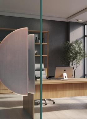 简约拉丝商玻璃玻门拉手细沙半圆门把ISH手铺璃门厢木门包酒店门