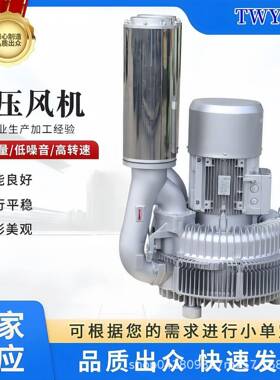 LRB1-94S-15KW双段式高压风机风中真空清扫央吸尘258系统高压鼓机