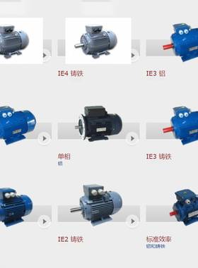现货比利时ELECTRAMO三相异步感应电动机MS系列立式0.37KW电机