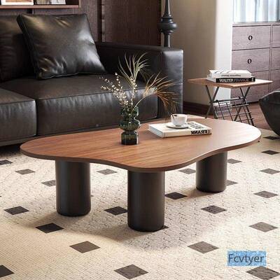 户型实木云小朵茶几桌子客厅古风法式中小复极简胡无品牌/古桃木