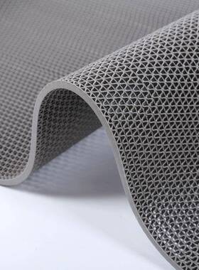 p滑垫S型镂空网格vc塑料防水地毯浴室所泳池厕车间防0585地垫