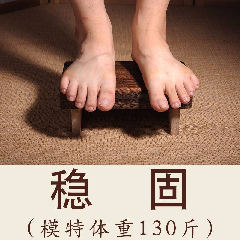 W7小木凳实木脚踏便携折叠收纳儿童凳家用日式凳子迷你可爱户外矮