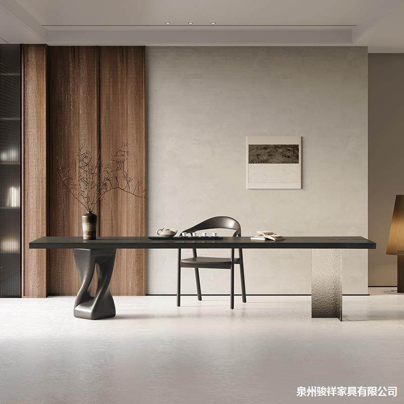 新中式茶桌椅组合客厅家用实木茶台碳化黑色茶台亚克力大板餐桌子,3C数码配件,其它配件,淘宝优惠券,粉丝福利购,淘宝优惠卷