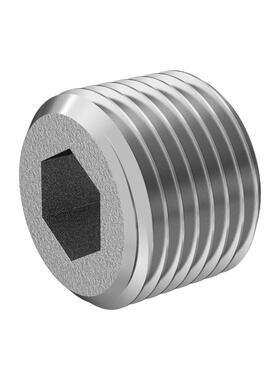 Metric Male 耐极压316不锈钢内六角外丝堵头 1M10P203