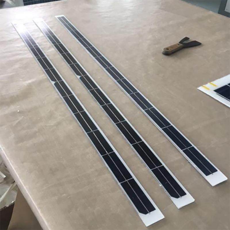 长条太阳能发电板LED灯用光伏发电板单晶多晶12V太阳能电池板