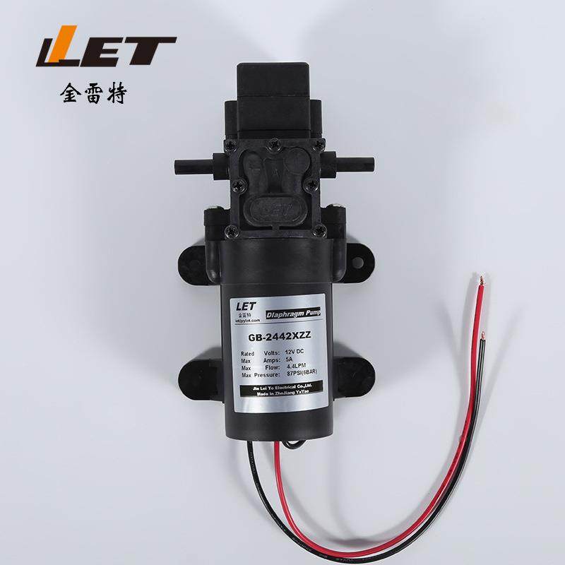 GB-2442XZZ 12V 24V洗车微型隔膜泵 农用高压洗车泵 车用洗水泵,3C数码配件,其它配件,淘宝优惠券,粉丝福利购,淘宝优惠卷