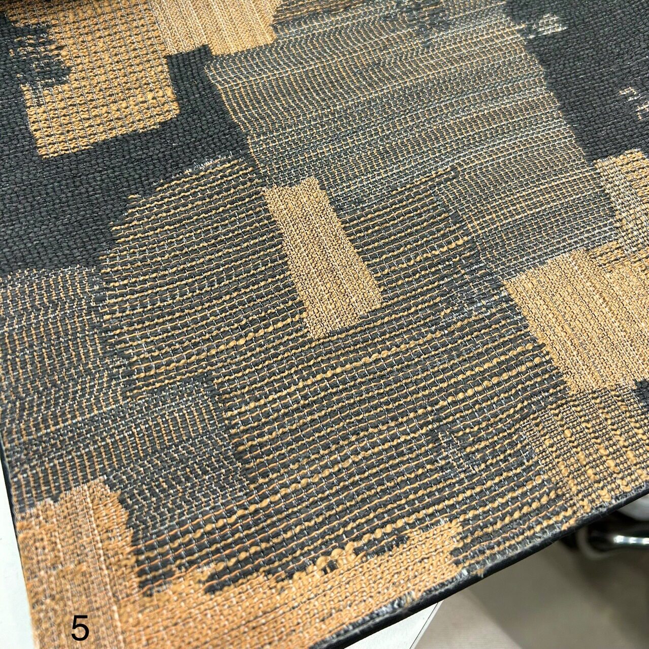 中古风格几何拼间乞丐风窗帘布料