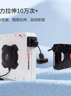 路博lubeworks绕管器电鼓鼓自汽动伸68046卷管器金属气鼓壳缩修工