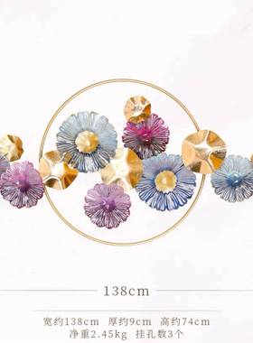 壁饰饰客墙壁挂饰简约金属铁ACY艺壁立体墙饰厅沙发饰背景装合集