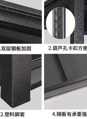 厂家直销钢制免丝家KL-652用架货架厅阳台展示办公厨房室置物收螺