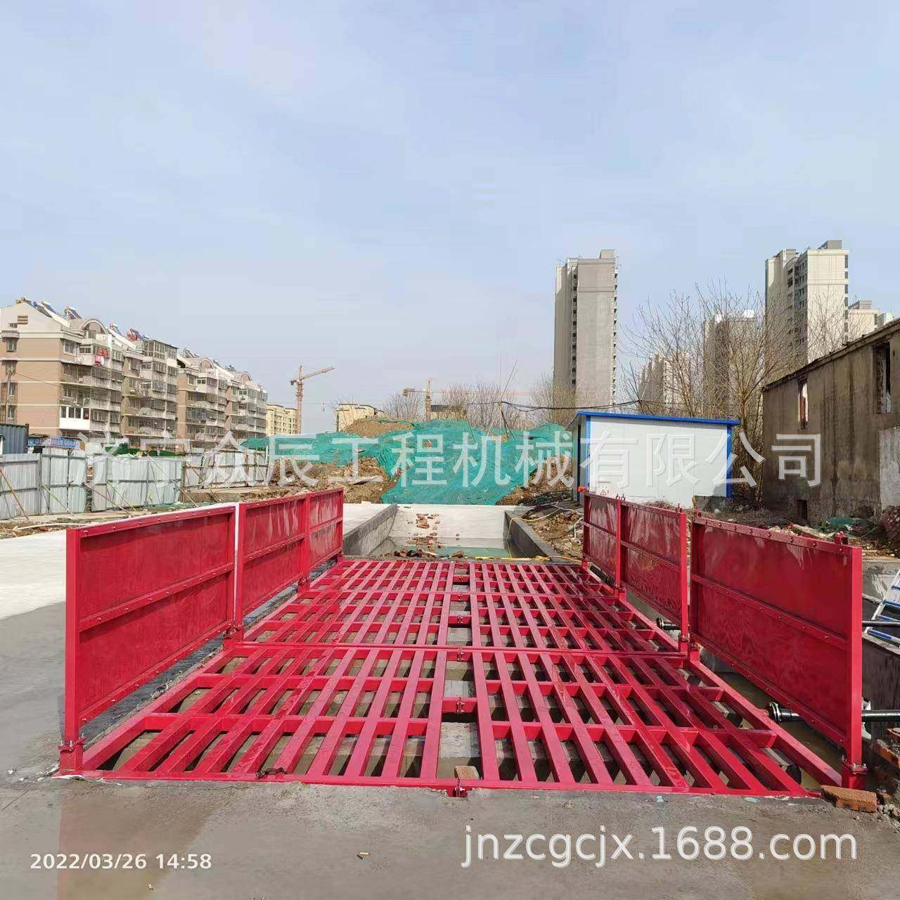 建筑感工地车机MOU大型车洗车台全自动红外遥洗轮机洗高辆承重好