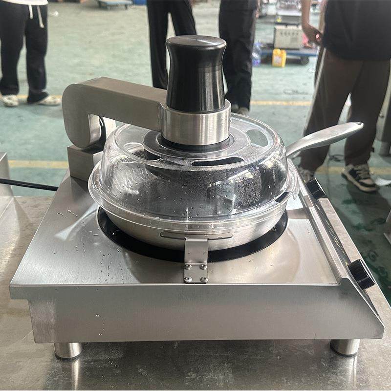 厂家直销商动功炒菜机智能自多能光波上搅拌快用NMI餐炒饭机