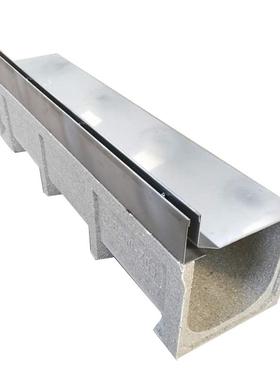 厂家可定缝隙式排QLU线水沟不锈钢线排水沟性04不锈钢水性排沟盖