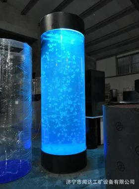 大型加圆柱水母观赏展高览用亚克力水母缸海缸87338展洋巡回展