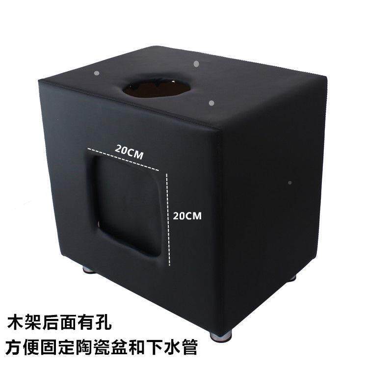 理发店洗头枕盆坐式冲水盆陶瓷盆RPV洗床配件洗头床头洗头头池头