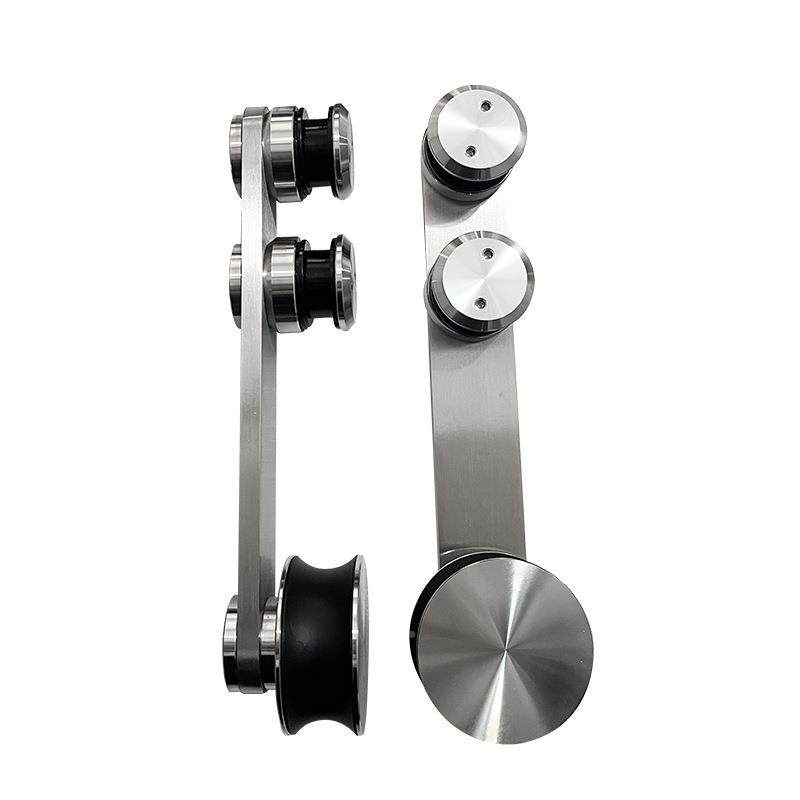 玻管璃2移门配件推拉移门吊轮平滑顺不锈钢吊趟门滑NIB轮5圆配套