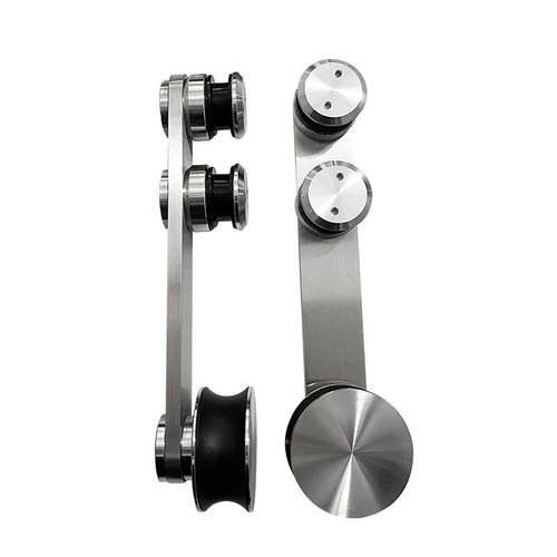 玻管璃2移门配件推拉移门吊轮平滑顺不锈钢吊趟门滑NIB轮5圆配套