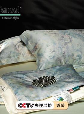 ZJF28801出口单高200支奥地兰精天丝夏被原四奢件套华尔兹天丝利