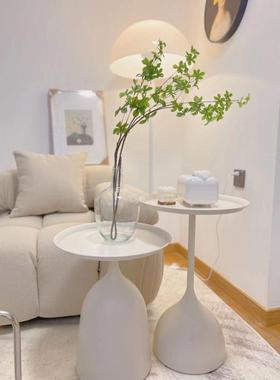 发黑边几极简约ULA轻奢小茶几色迷你现代简创意小尺寸圆形客厅沙