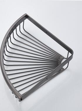 全铜酒卫生用间室三角店篮44826置物架墙角浴架单层厕所转角架家