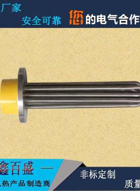 槽体水箱法兰加热管2k5kw30w烧水热电管组合式大功率XBS-BXGF加热