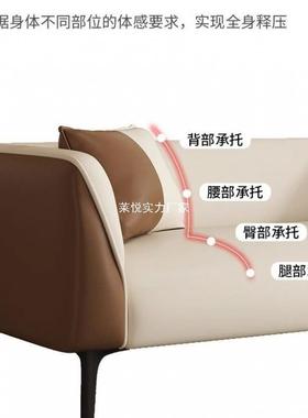 简约组合沙发三小型网红39506客厅科技现布代简约单人双人人卧户室轻奢