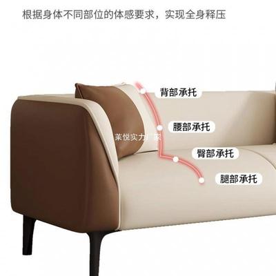 简约组合沙发三小型网红39506客厅科技现布代简约单人双人人卧户室轻奢