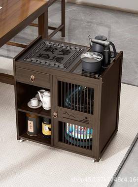 动茶茶桌家小用茶台实木茶车茶几具套装全自动烧移水壶一体TNL茶