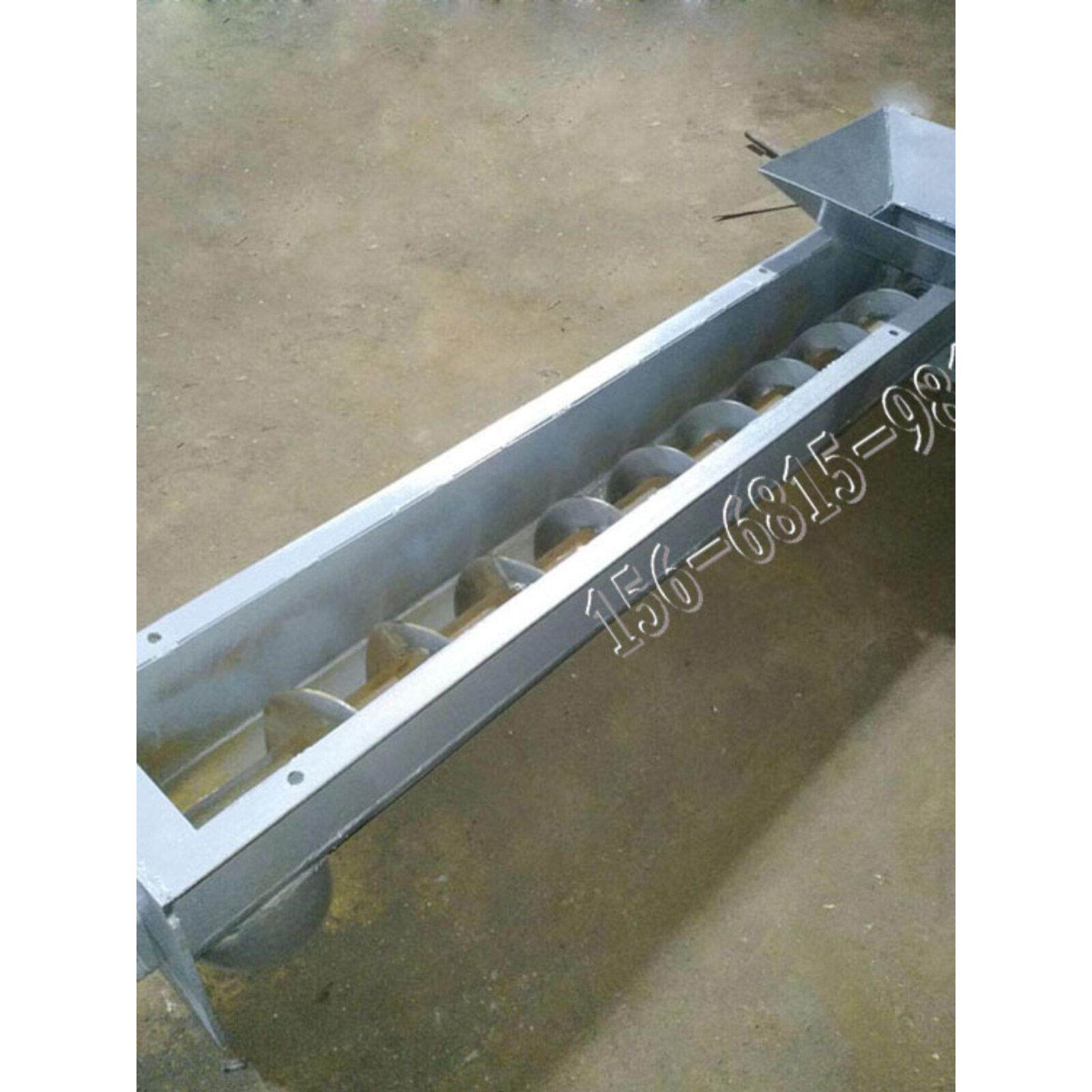 水泥螺旋式输送机 加厚蛟龙提升机 U型干粉煤灰输送上料机
