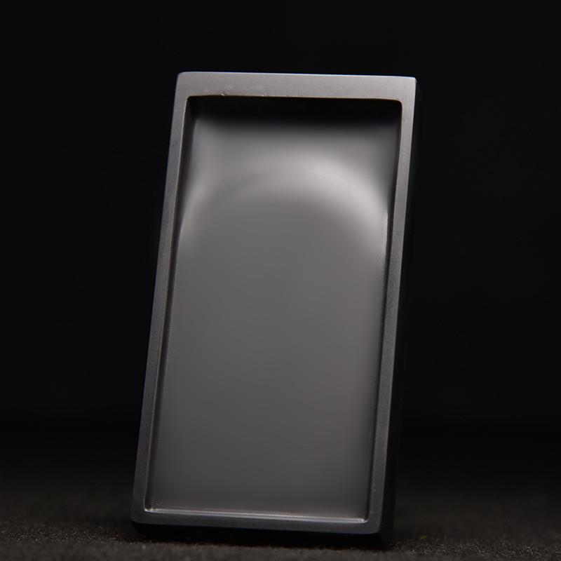 国家非物质文化遗产歙砚砚台/长方素池砚/天然原石手工砚台实用文图片