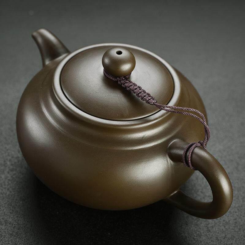原矿紫砂大容量紫砂壶紫泥泡茶壶球孔过滤壶功夫茶具家用仿古壶