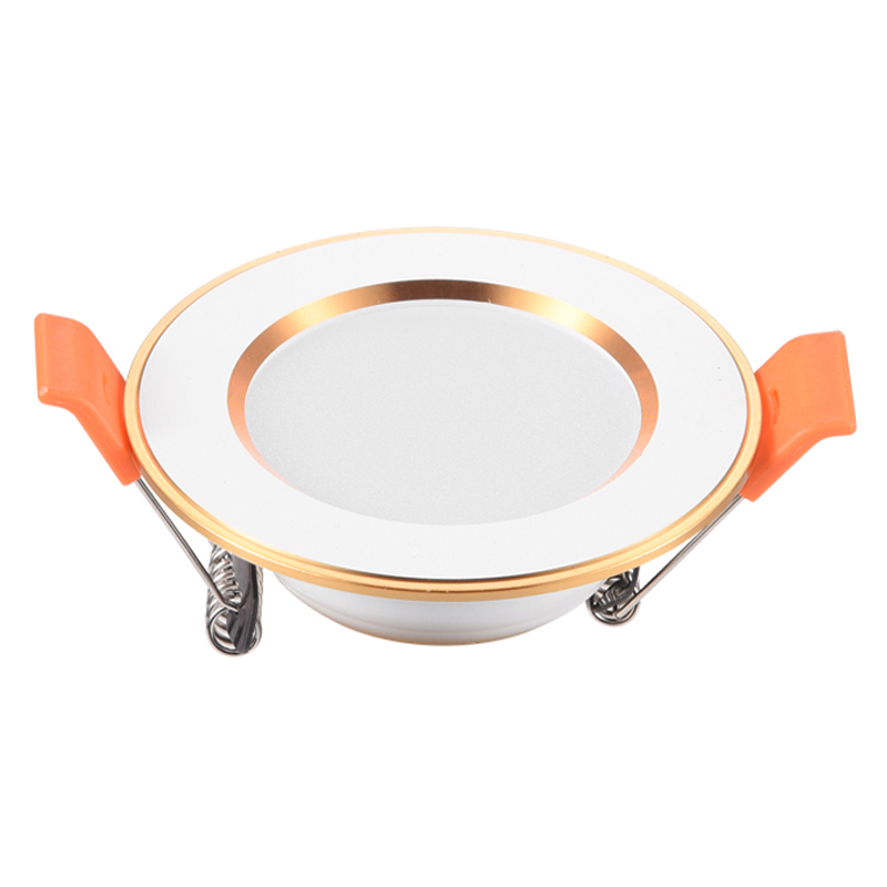 小孔筒灯3W5天花简灯5cm三色0mm射灯2寸开孔5.5公分cm55铜灯7