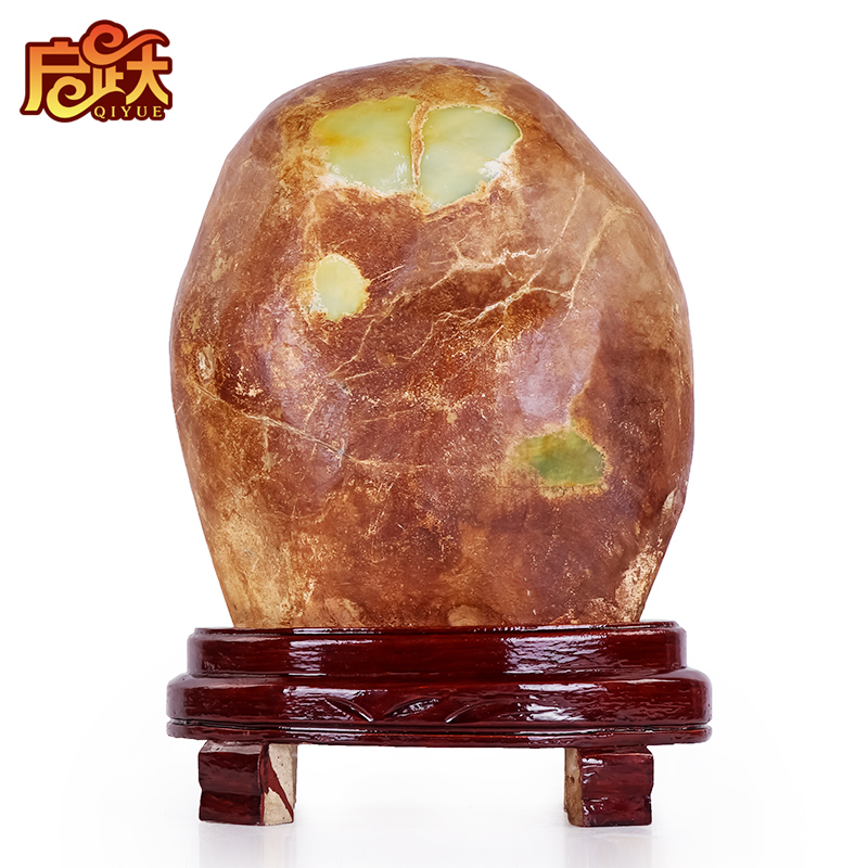 岫玉原石摆件奇石观赏石头工艺品客厅办公室装饰品天然辽宁岫岩玉