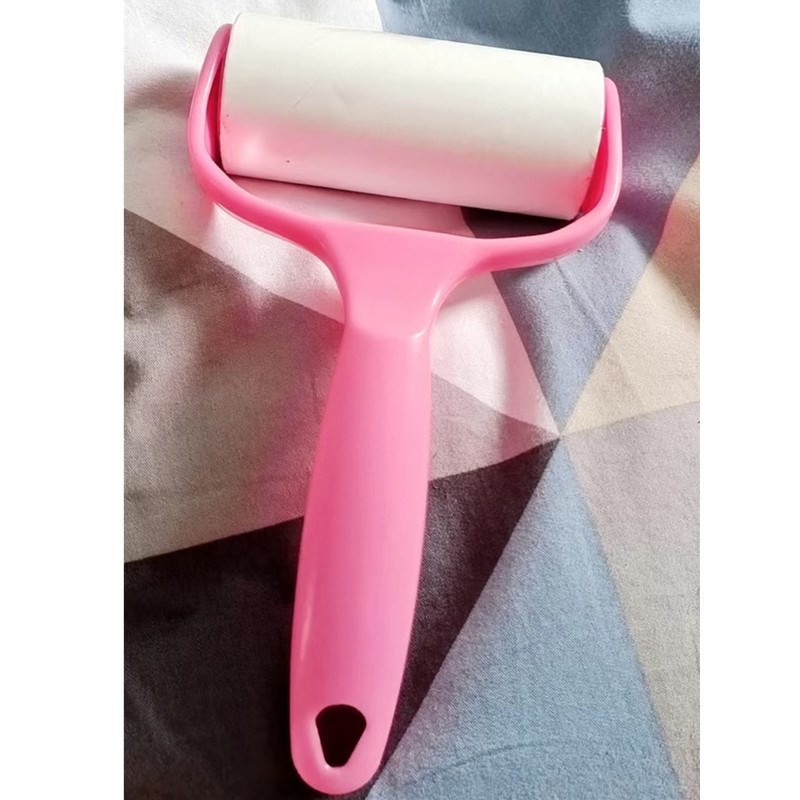 百易特粘毛器滚筒可撕式卷纸滚刷滚轮粘毛纸卷替换吸猫狗毛去毛刷