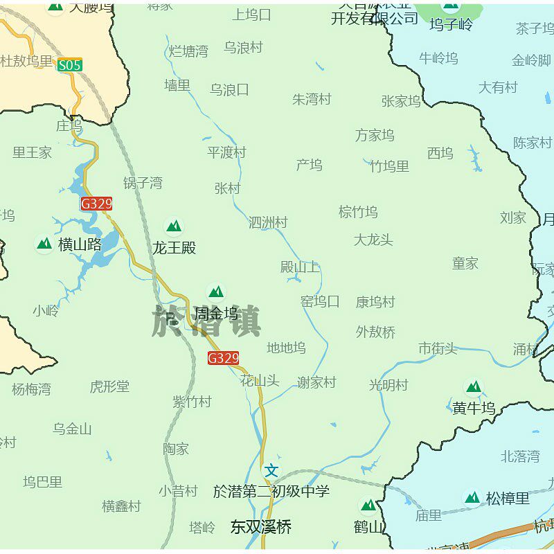 临安区地图1.15m杭州市家用折叠高清办公室书房装饰画墙贴新款