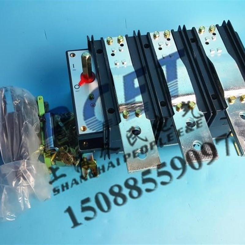 上海人民QP,HH15(QP)-100/3P手动转换隔离开关10010紫铜