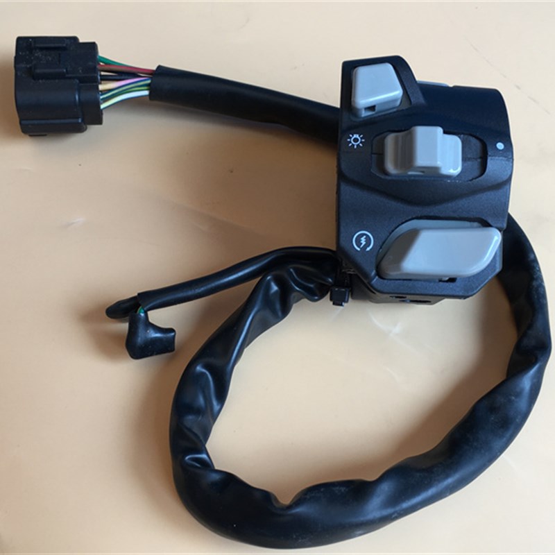 适用升仕ZT310V-X/R/T/1/2机车老款右开关啓动熄火客厅灯按钮按键