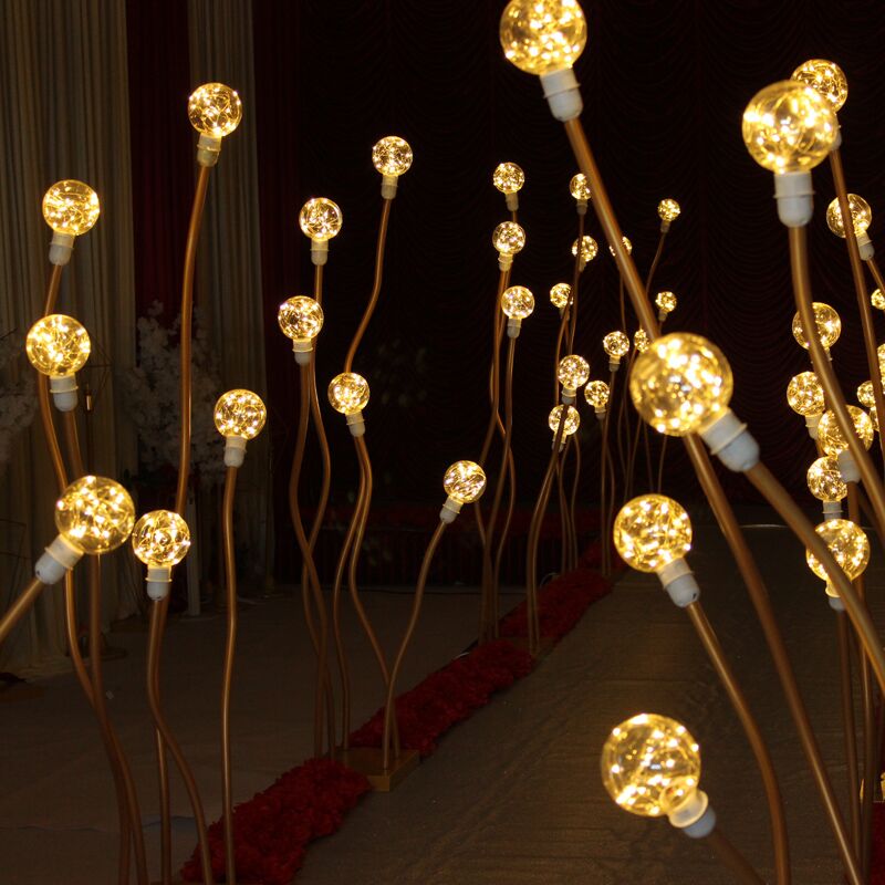 花蕾龙珠路引可弯曲龙珠灯路引玉兰花灯泡路引5头满天星路引吊灯